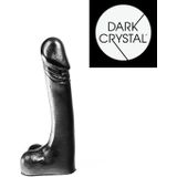 Dark Crystal Zwarte Dildo Javier - 18 cm