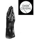 Dark Crystal Fisting Dildo 32 x 9 cm - zwart