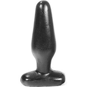 Dark Crystal Zwarte Buttplug Pepijn - 14 cm