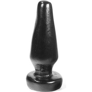 Dark Crystal Zwarte Buttplug Siebe - 14 cm