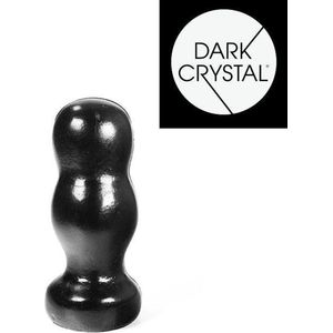Dark Crystal Bollen Buttplug 14,5 x 6 cm MICK - zwart