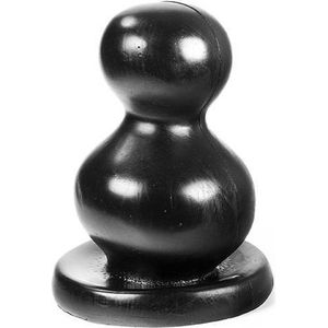 Dark Crystal Bollen Buttplug 11 x 20 cm - zwart