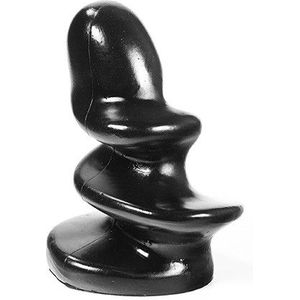 Dark Crystal Zwarte Buttplug Naud - 17 cm