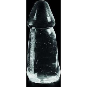 Dark Crystal Extra Grote Anaal Dildo 24,5 x 9,5 cm - transparant