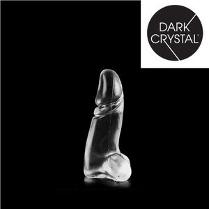 Dark Crystal Dildo 21 x 6,3 cm - transparant