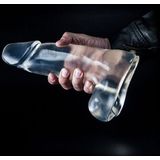 Dark Crystal Dildo 26 X 7 cm - Transparant