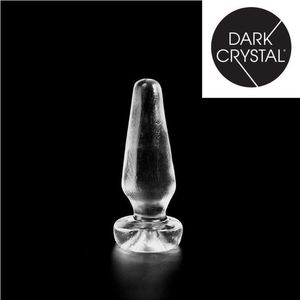 Dark Crystal Transparante Buttplug Siebe - 14 cm