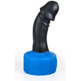 Bulder Kuklog Zwart/Blauwe Dildo