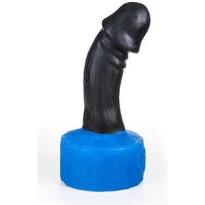 Bulder Kuklog Zwart/Blauwe Dildo