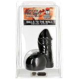 Domestic Partner Ball To The Wall - Anaal Dildo Black