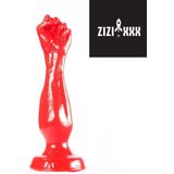ZiZi One Fist Fisting Dildo 17 x 5 cm - rood