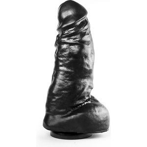 Black Giant Dildo met zuignap 25 x 7.2cm