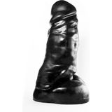 Dark Crystal XXL Dildo 32 x 10,5 cm - zwart