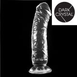 Dark Crystal Transparante Dildo met Zuignap Chris - 32.5 cm