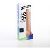 515 line - Dildo - Lengte 37 cm - Diameter 4.4 cm - Met Zuignap - Beige-roze