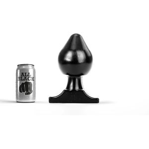 All Black Arie Butt Plug - 11 cm