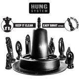 Hung Butt Plug Bumun for HUNG System, 27 x 6,5 cm, zwart