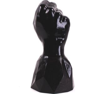 Dark Crystal - Fisting Dildo Met Zware Voet 24 X 10,8 cm - Zwart