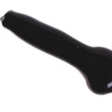 Anaal Dildo met extra zware voet 2.7 x 20 cm no. 60- zwart