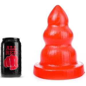 Buttplug Triple Pleasure Rood