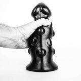 Bubble Toys - PokPok - Anaal Dildo - Zwart - Vier maten X-Large