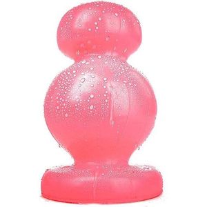 BubbleToys - Babal - BubbleGum - dildo anaal Lengte: 24 cm diam. Top: 11,1 cm Med: 14,2 cm Base: 14,3 cm