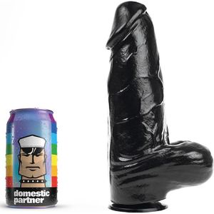 Domestic Partner - Panzer Large - Dildo - 25 X 7.5 cm - Zwart