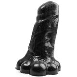 BubbleToys - Hulk - Zwart -Large - dildo anaal Lengte: 24 cm diam. Top: 7,5 cm Med: 8,1 cm Base: 9,0 cm