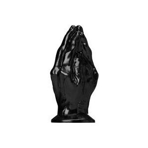 All Black Steroid Fisting Dildo Hail Mary - Zwart