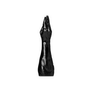 All Black Steroïd - Breaststroke - Dildo - 40 x 7.6 cm - zwart