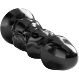 All Black Steroid Anaal Dildo Shuttlecock 25.5 x 7.3 cm