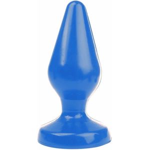 I Love Butt - Klassieke Buttplug - XXL - Blauw