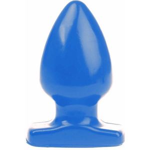 I Love Butt - Bolvormige Buttplug - M - blauw