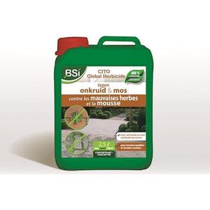 BSI - CITO Global Herbicide - Concentraat - Onkruid- en Mosverdelger - 2,5 l voor 100 m²