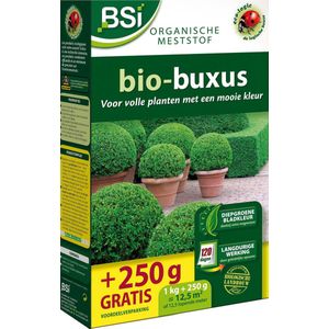 BSI - Bio-Buxus Meststof - 1,25 kg voor 12,5 m²