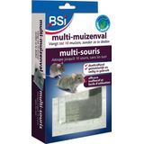 BSI - Multi-Muizenval - - Muizenbestrijding - Gegalvaniseerd Metaal - 29,2x16x5 cm