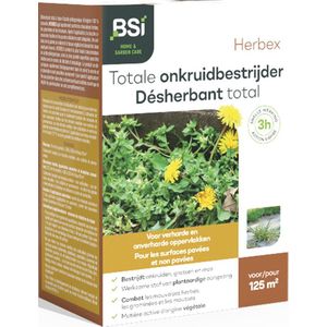 Herbex - Ideale bestrijdingsmiddel tegen onkruid, grassen en mossen - Herbicide - 225 ml voor 100 m²