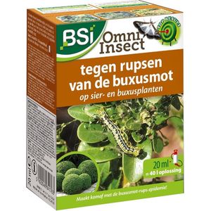 Omni Insect tegen rupsen van Buxusmot