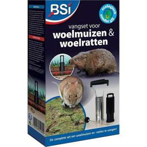 BSI Vangset voor woelmuizen en -ratten