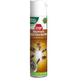 BSI STOP KRUIPENDE INSECTEN EN WESPEN SPRAY 400 ML