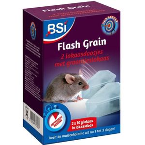 Bsi Flash Grain Tegen Muizen - 2x10gram