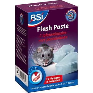 BSI - Flash Paste - Lokaasdozen 2x10g - Gif voor Ongedierte