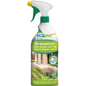 BSI - Ecopur Bio GreenClean tegen groene aanslag - Gebruiksklaar - 800 ml voor 16 m²