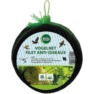 BSI - Vogelnet - Bescherming van planten, fruitbomen en vijver tegen ongewenste vogels - Afweer van vogels - Plantenbescherming - 4 x 5 m