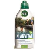 BSI - Klarvital - De biologische oplossing om algen te voorkomen in de (zwem)vijver - Zwemvijver - Anti-algen - Biologische formule op basis van natuurlijke bacteriën - 1 l volstaat voor 20 000 l