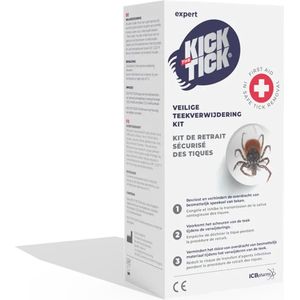 Kick The Tick - Anti-teek Spray & Tekentang - Handige Set - Geschikt voor Mensen en Dieren
