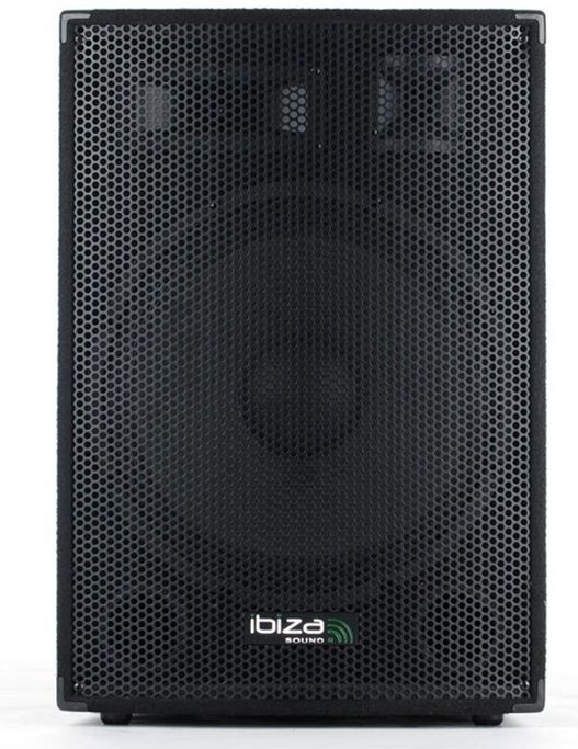 Ibiza - DISCO12B - 3-weg Passieve Luidspreker - Zwart - 600W