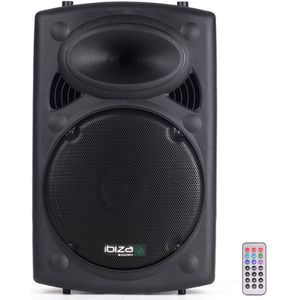 Ibiza Sound SLK8A-BT actieve bluetooth speaker USB/SD 8" 300W