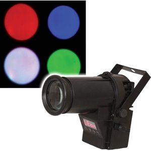 Ibiza Light LEDSPOT10W LED pinspot 6 kanaals DMX RGBW