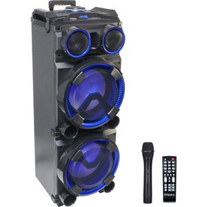 Ibiza Sound STANDUP-DJ-MKII - Mobiele DJ BOX 300W met USB, Bluetooth & Micro